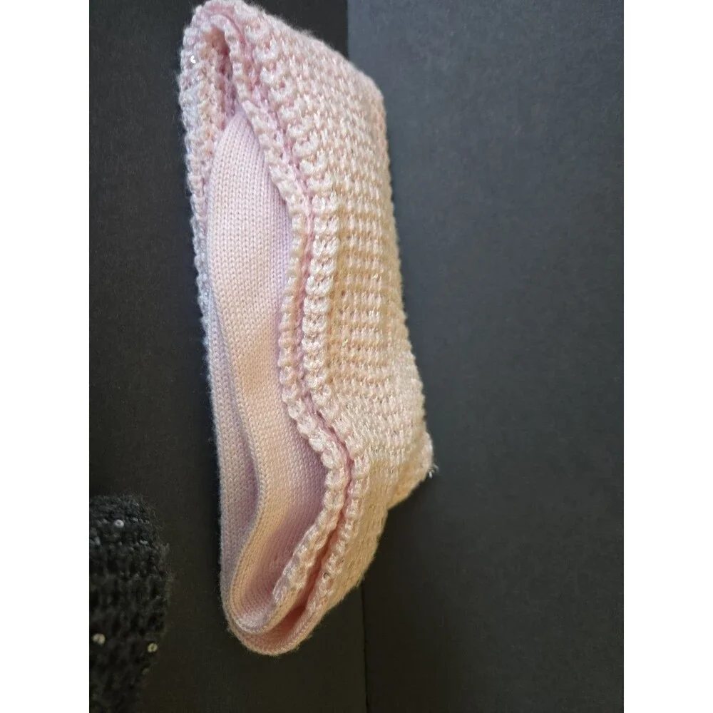Victoria’s Secret Sequence Cashmere Blend Socks Lot of 3 - XS/S NWT Pink & Grey